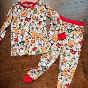 Little Sleepies Christmas cookie pajamas - 18-24mo